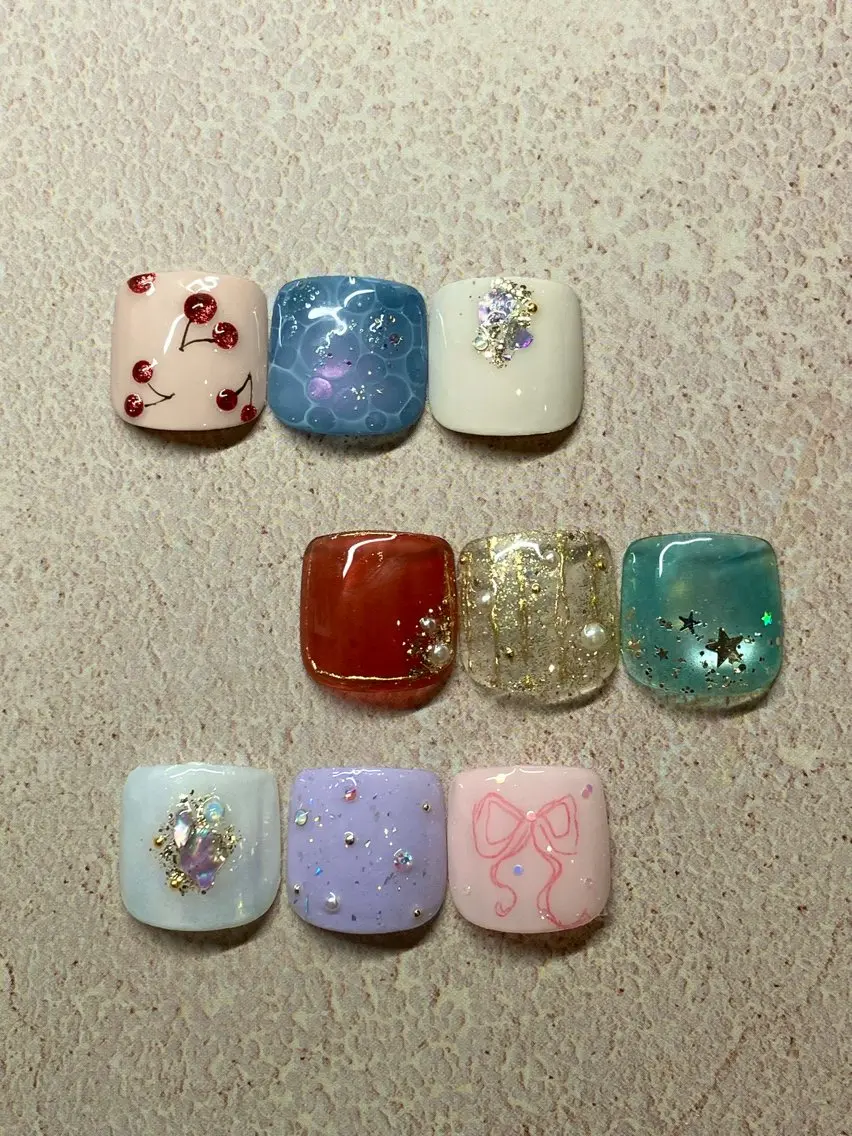 ネイル アートネイル フットネイル fun the nail ayakaのネイルデザイン