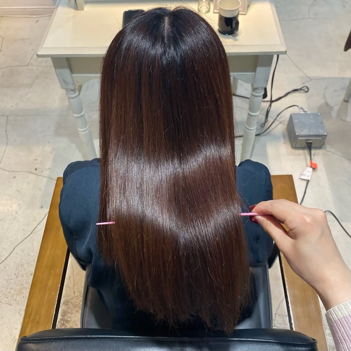 セミロング 髪質改善 トリートメント カラーモデル募集中 🍒misakiのヘアスタイル
