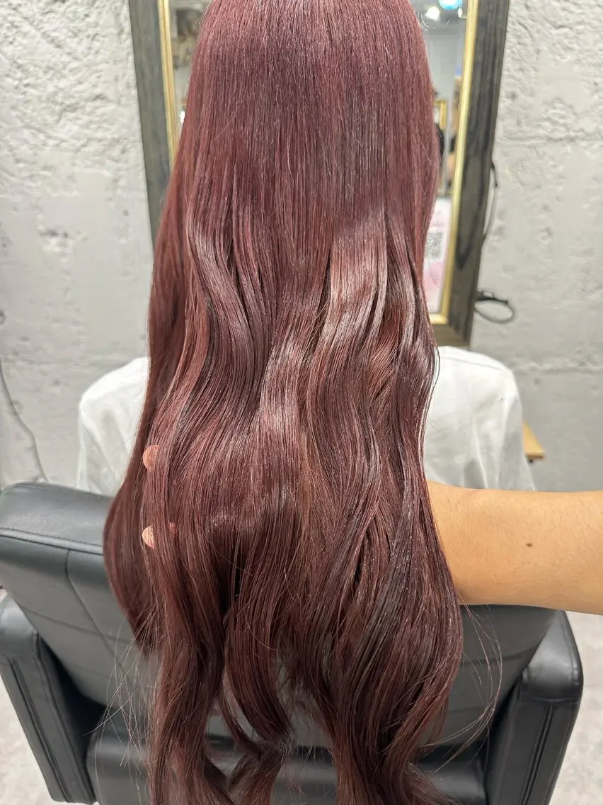 ロング カラー ヘアアレンジ 久米 治仁のヘアスタイル