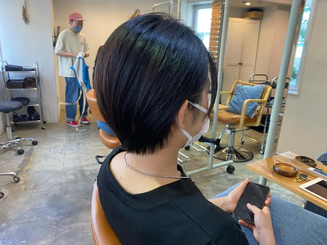 ショート カット やまぐち あやみのヘアスタイル