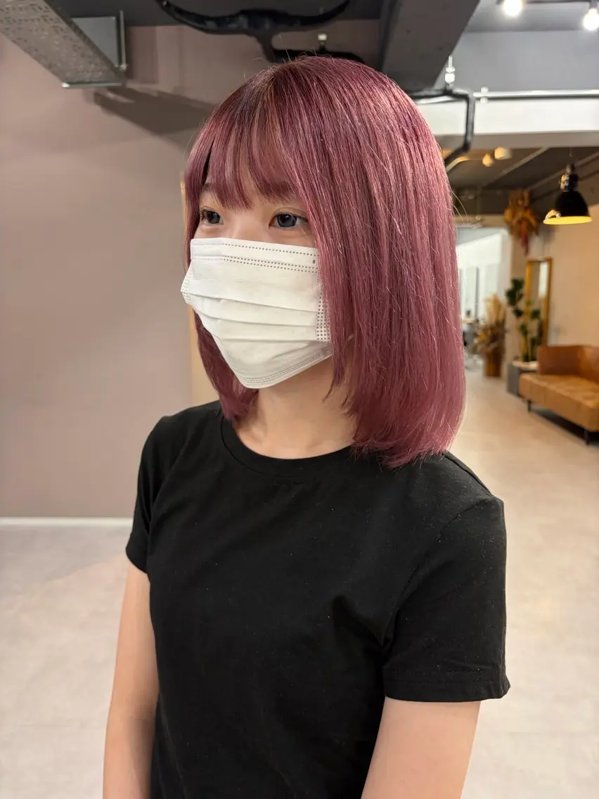 ショート カット ヘアカラー 坂田 春樹のヘアスタイル