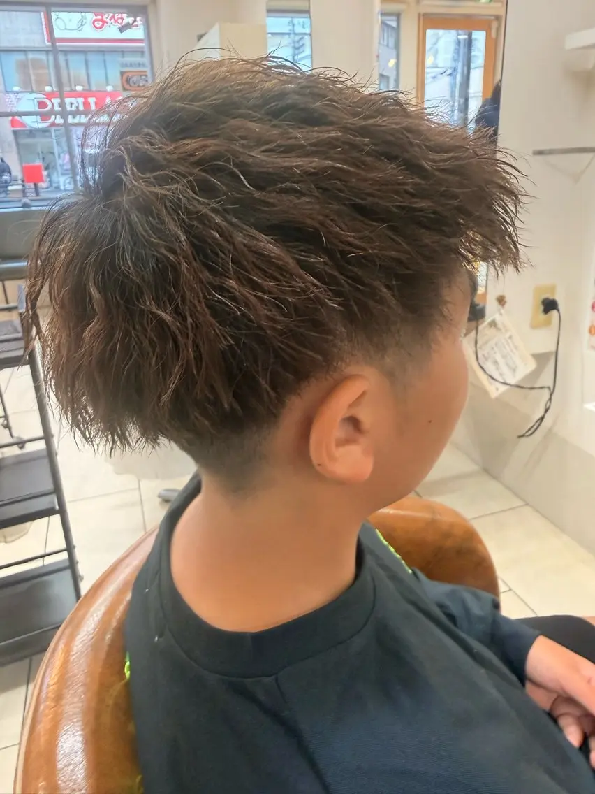 パーマ キッズ メンズカット/ Miiのヘアスタイル