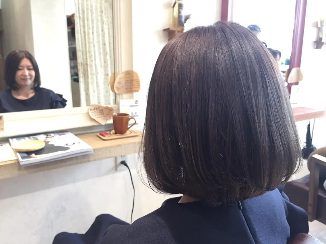 ショート カラー イルミナカラー メンズ指名多数!! 田島史也のヘアスタイル