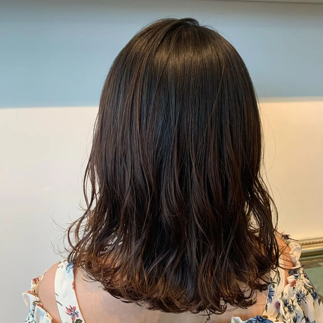 セミロング カラー ヘアアレンジ カット ヘアカラー トリートメント 山崎 澪 レイヤーカット/大宮のヘアスタイル