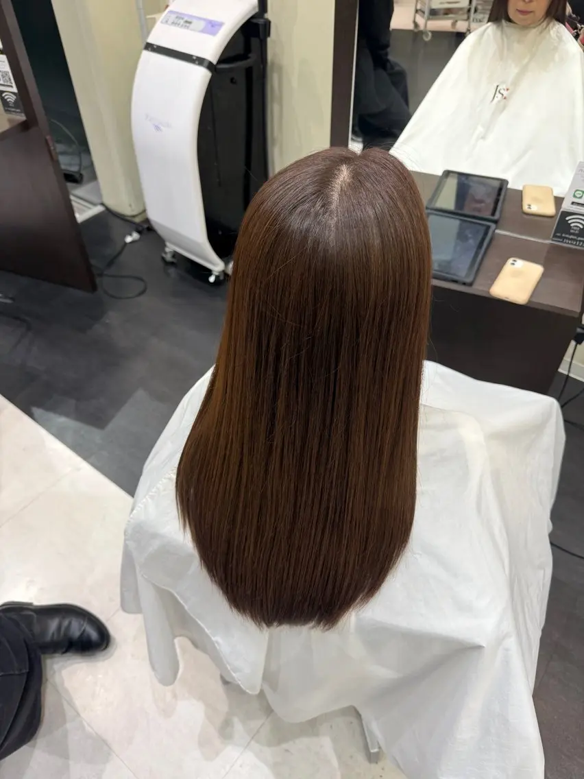 カラー 寺山 実来のヘアスタイル