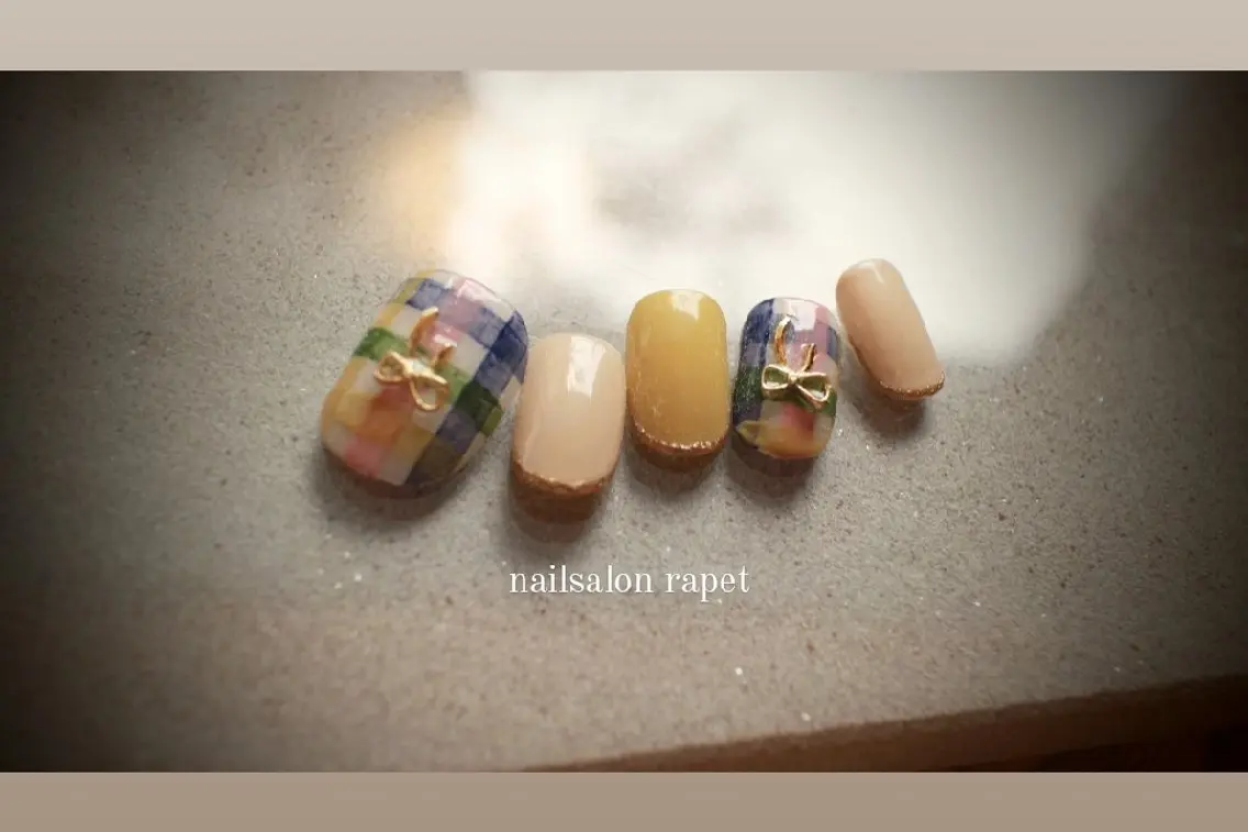 ネイル ハンドネイル nailsalon  rapetのネイルデザイン