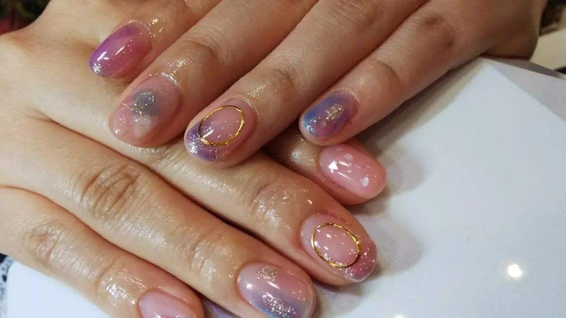 ネイル infinity skyのネイルデザイン
