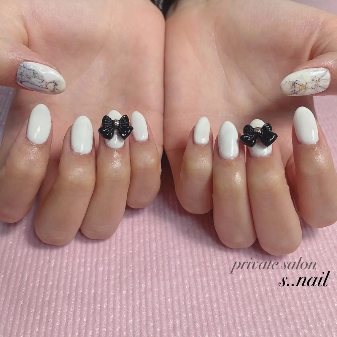 ネイル 持ち込み ハンドネイル フットネイル s..nail / MORITAのネイルデザイン