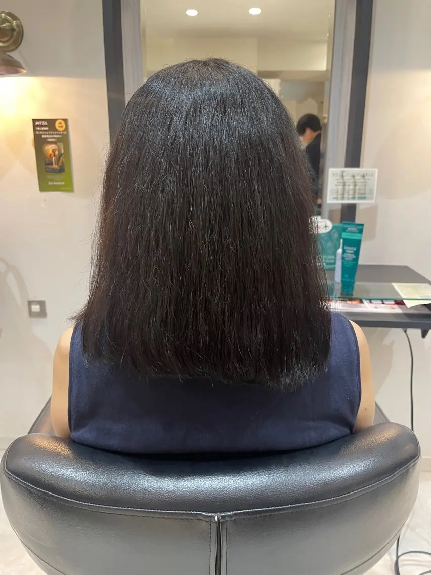 カラー 松本 早都季のヘアスタイル