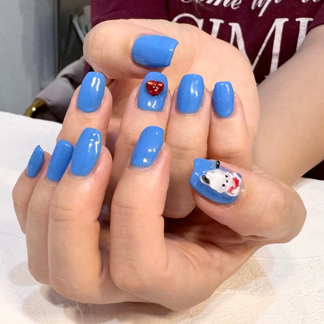 ネイル ワンカラーネイル RIEKO🍒 ワンホン♡推しネイルのネイルデザイン