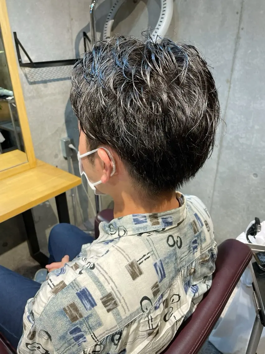 メンズカット+ヘッドスパの写真