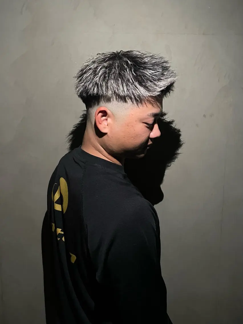 ショート カット ヘアカラー パーマ Les Mainsのヘアスタイル