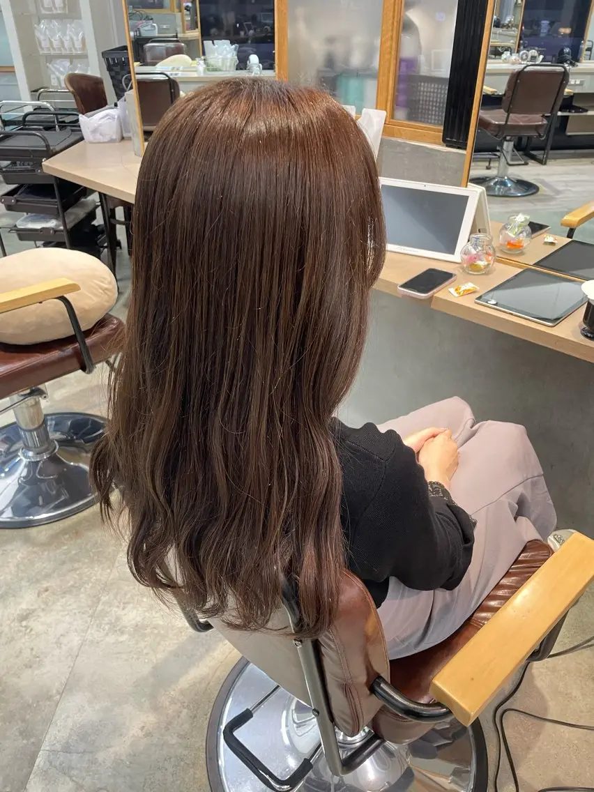 ロング カラー 後藤 舞衣のヘアスタイル