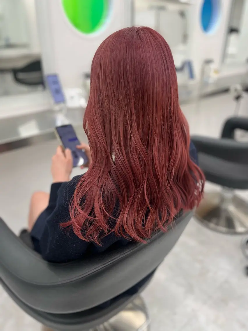 セミロング カラー ヘアアレンジ ヘアカラー トリートメント 愛されカラー🩷 はるなのヘアスタイル