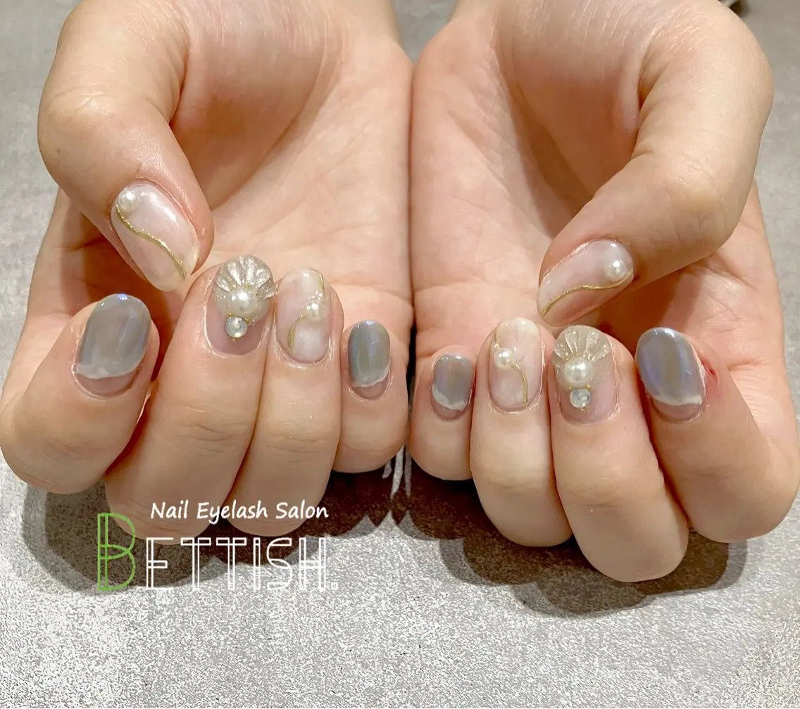 ネイル ハンドネイル BETTISH. KUMIKO☺︎︎のネイルデザイン