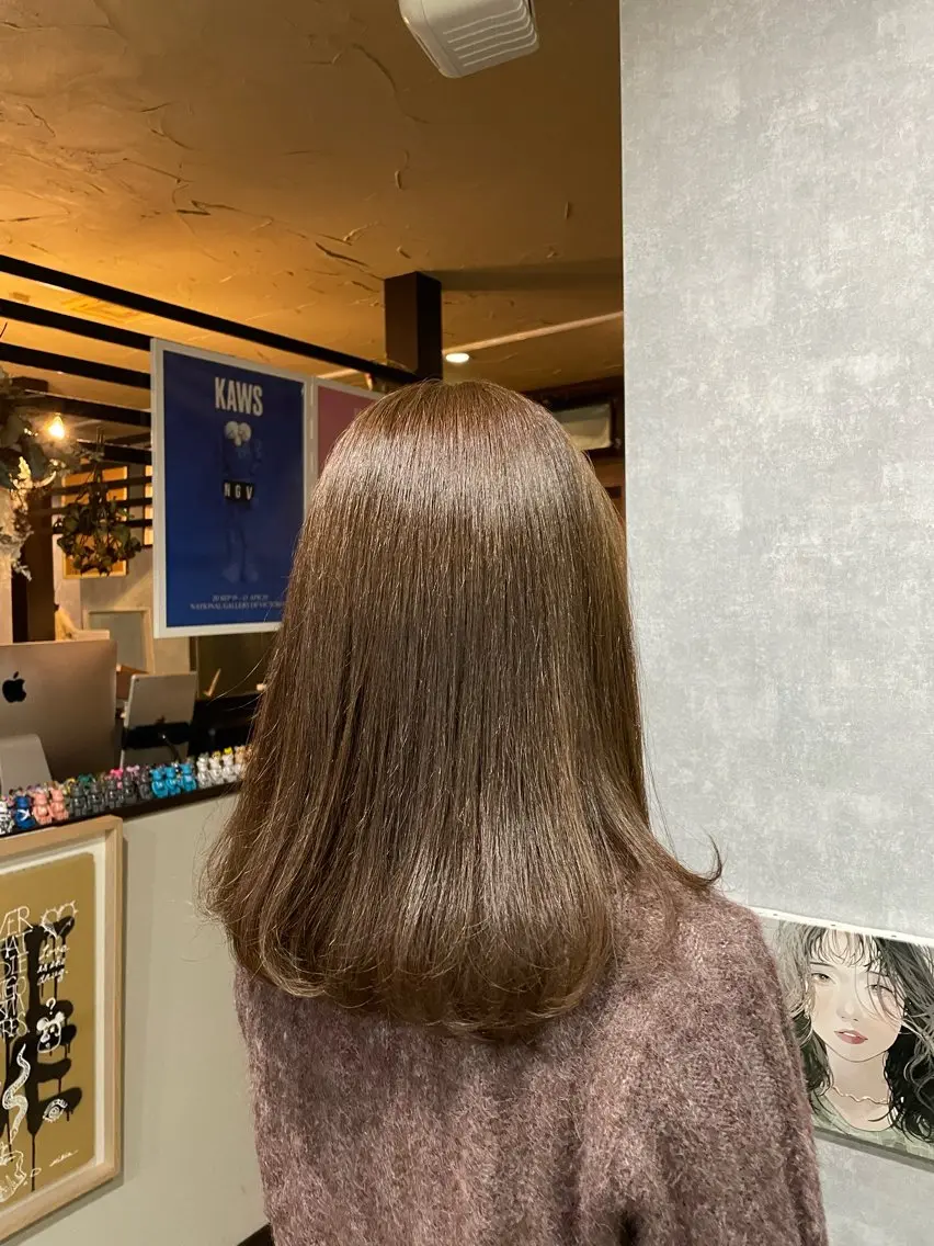 ロング カラー ダリー白石店/ 藍梨のヘアスタイル