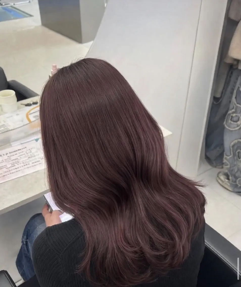 【髪を痛ませず💫暖色カラー🌹】ワンカラー+髪質改善トリートメントの写真