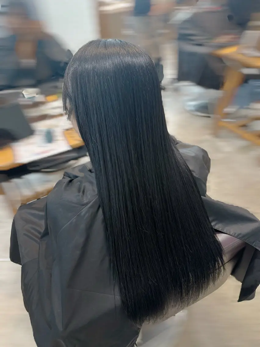 ロング カラー 透明感カラー ロング トリートメント ヘアカラー ヘアアレンジ/ 暖色カラーひなち🎀のヘアスタイル