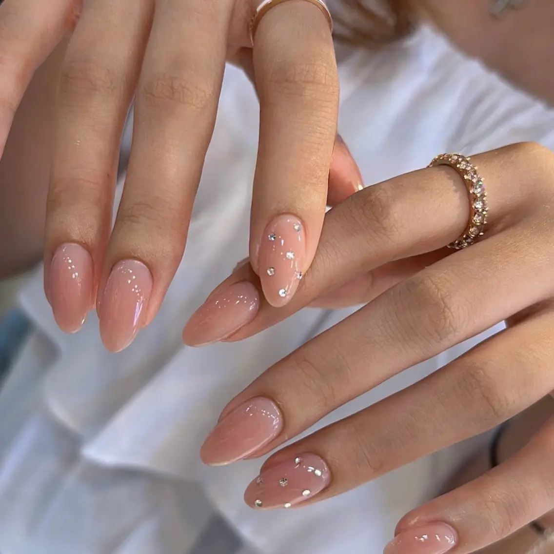 ネイル キラキラネイル 韓国ネイル マグネットネイル ミラーネイル ニュアンスネイル ハンドネイル ハンドケア Akina Nail 亀戸のネイルデザイン