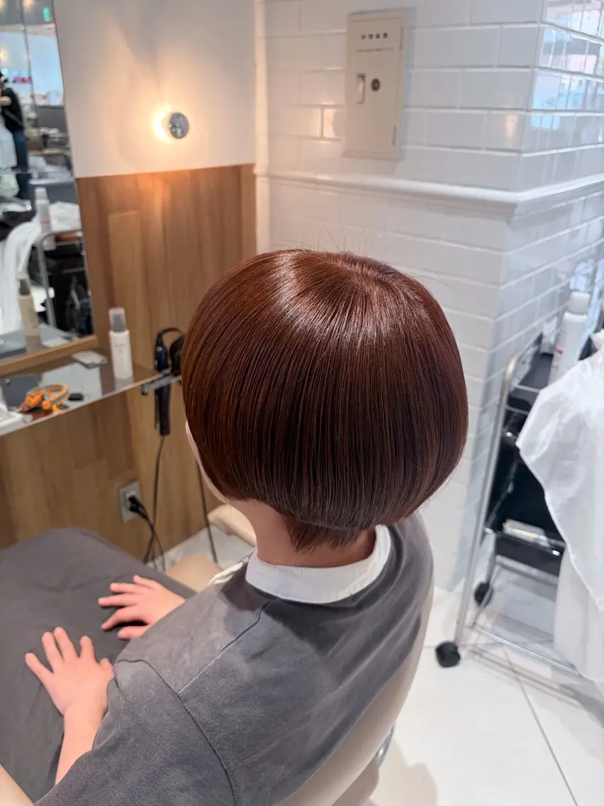 カラー ブラウンカラー ヘアカラー RENA ✮のヘアスタイル