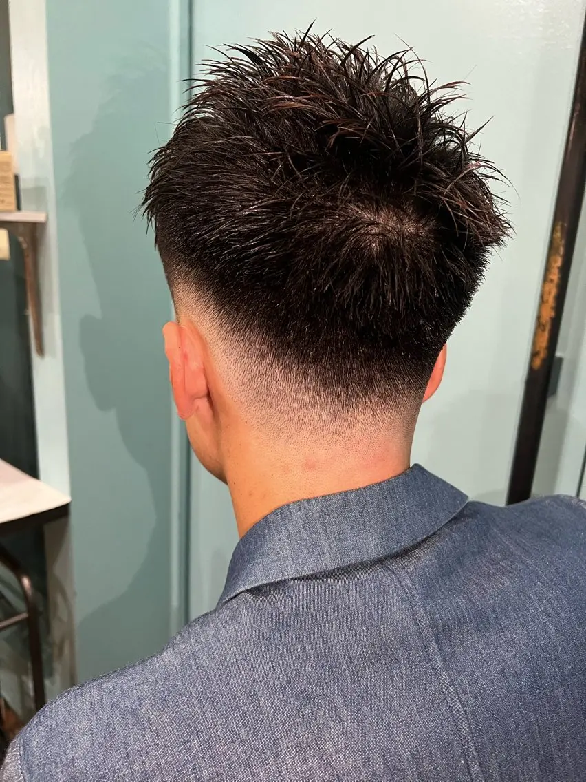 ショート メンズ カット 奥田 勝亮のヘアスタイル