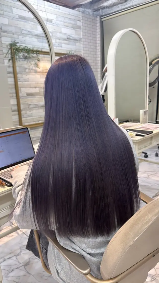 レディースcut&color+トリートメントサービス🎀の写真