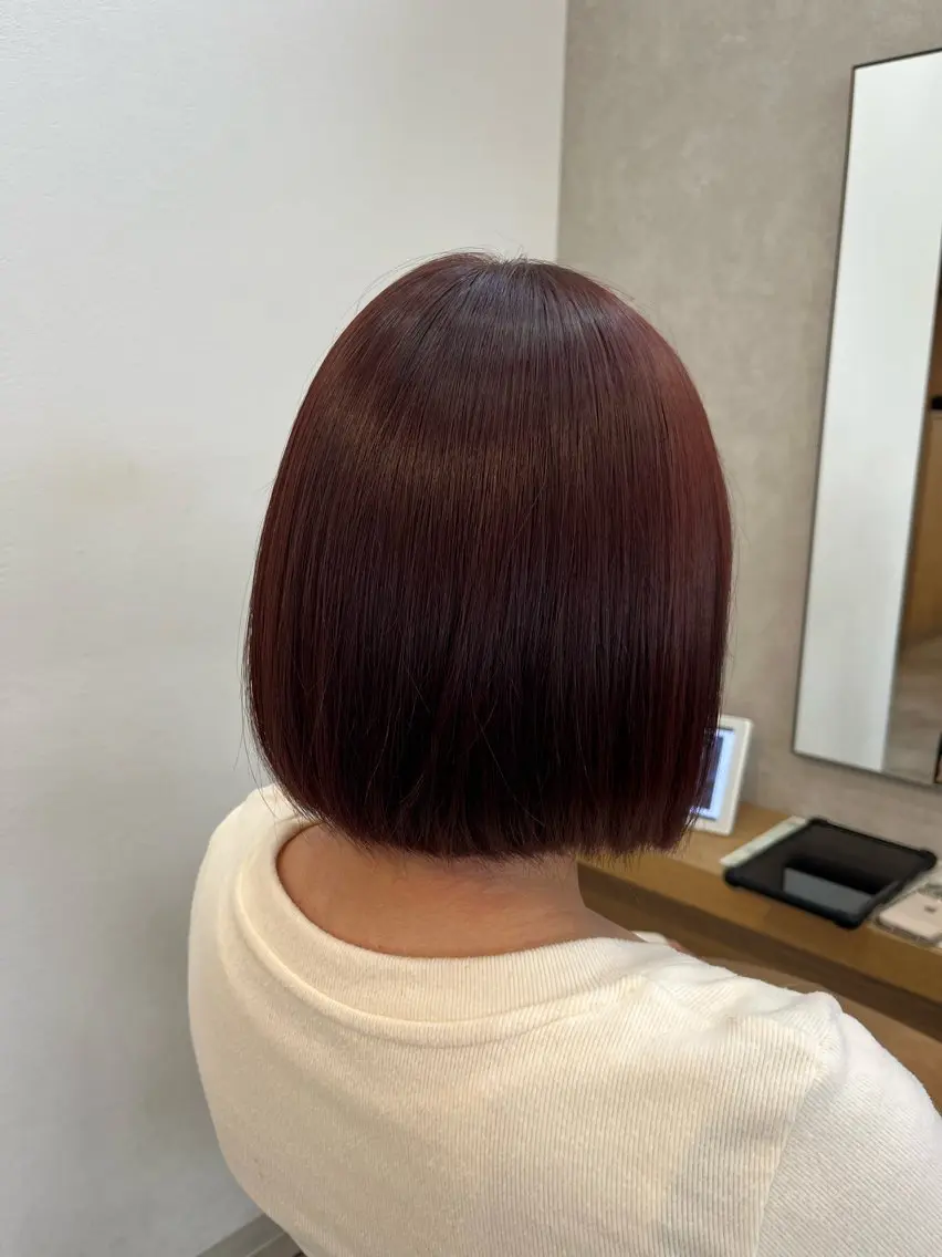 ショート カラー 宮川 結妃のヘアスタイル