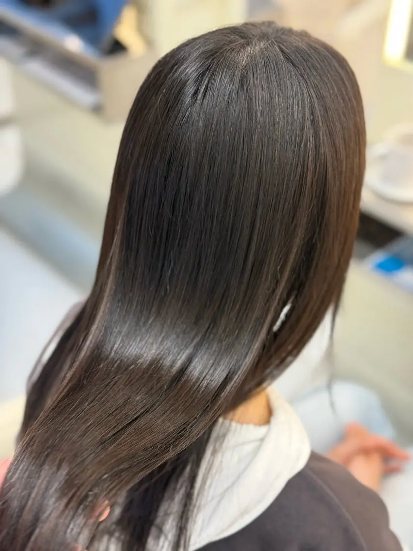 縮毛矯正＋BYKARTEトリートメント3ステップの写真