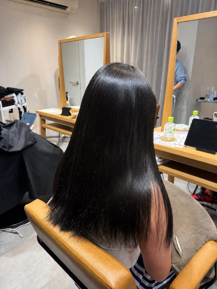 ロング カット ヘアカラー fumika ☪︎⋆のヘアスタイル