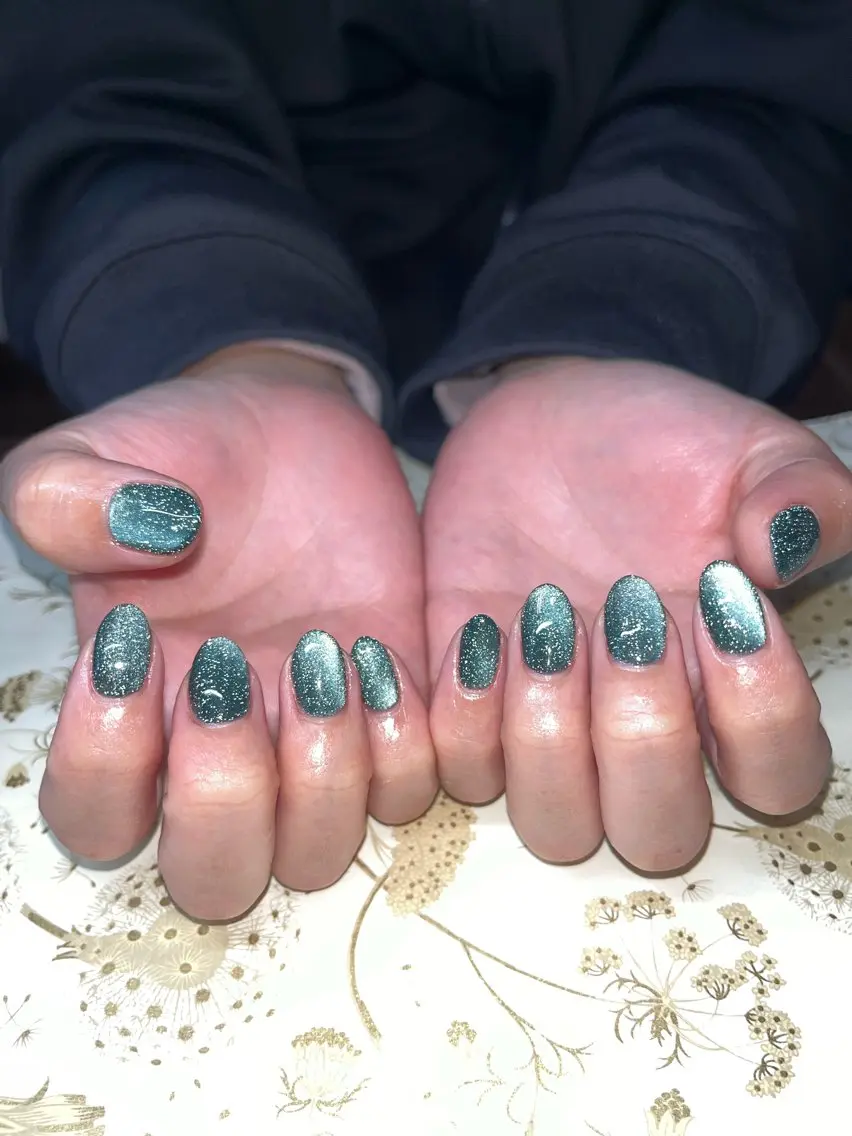 ネイル マグネットネイル ハンドネイル miel nailのネイルデザイン