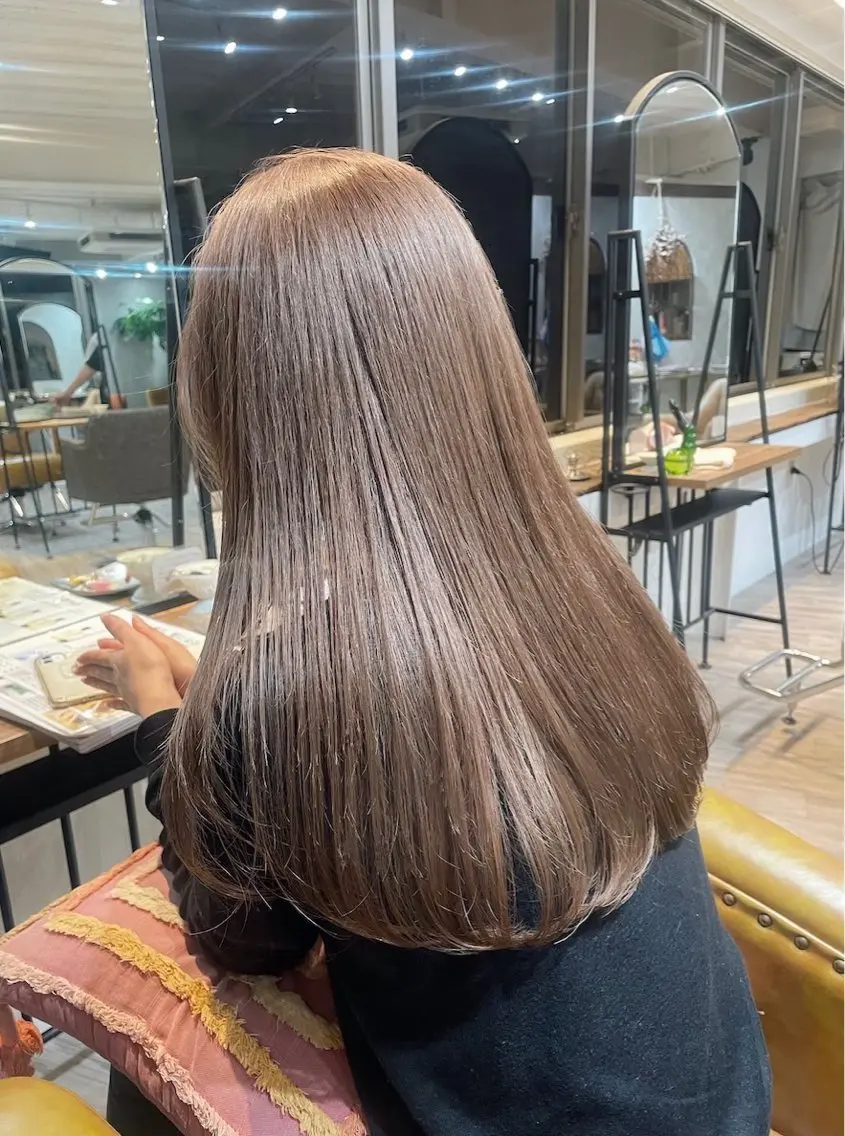 カラー ブリーチ ヘアカラー 〚Lyajitto〛 💗Soraのヘアスタイル