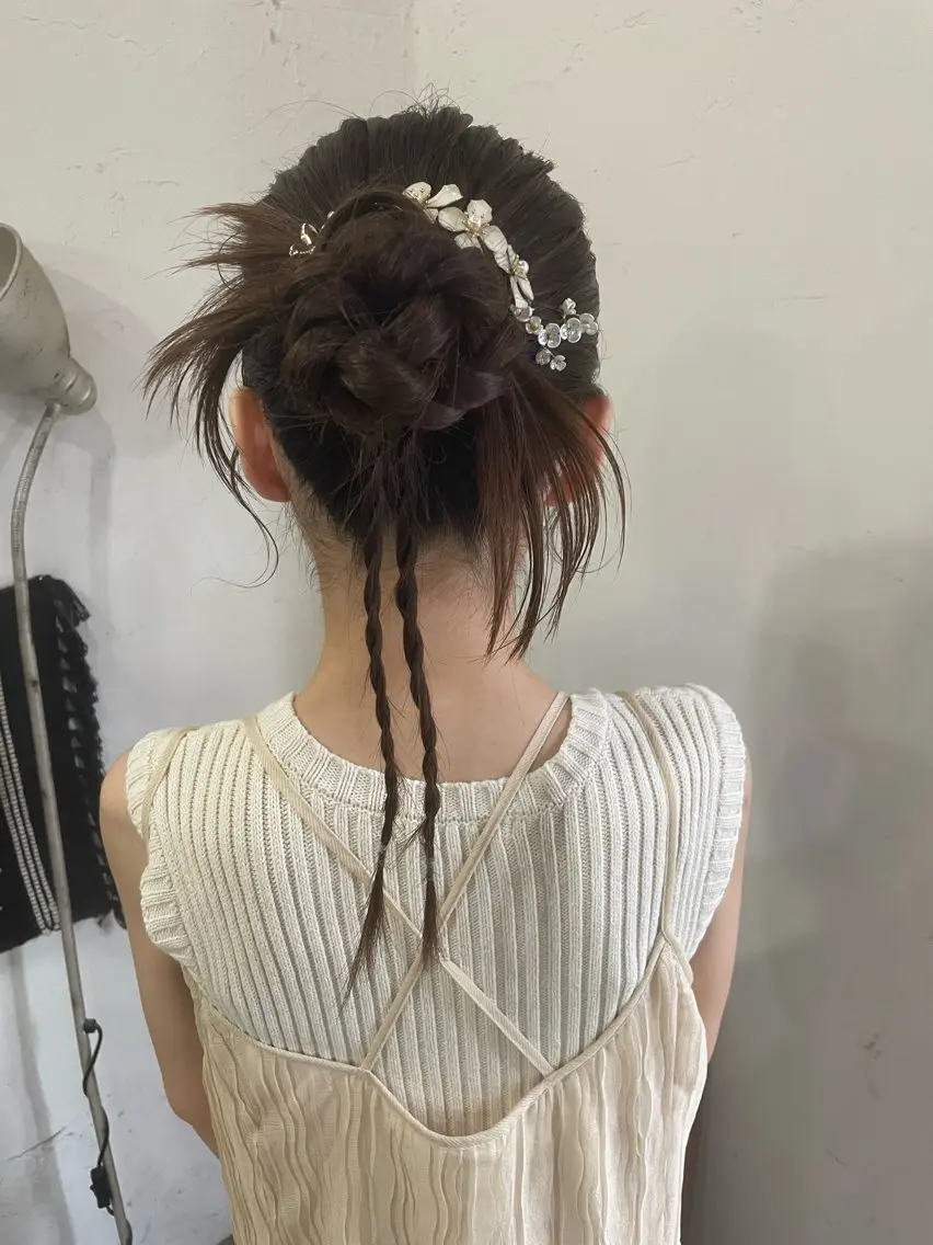 セミロング Luuna hair loungeのヘアスタイル