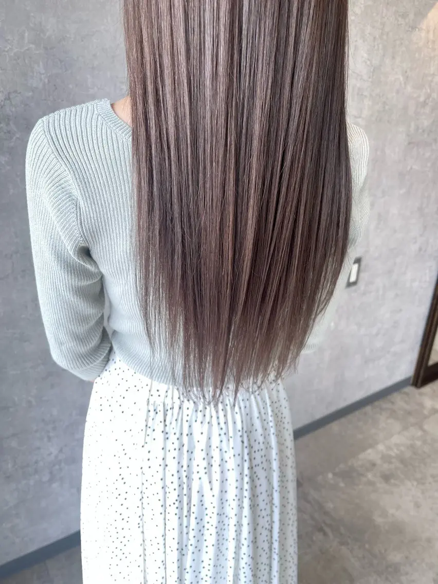 ミディアム カラー ヘアアレンジ 🌻あいり merci.🌻のヘアスタイル