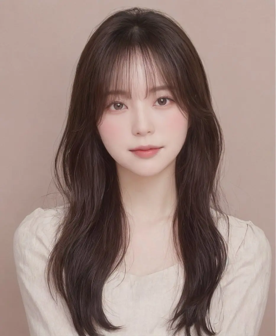 ロング 中顔面短縮 顔まわり新田大翔のヘアスタイル
