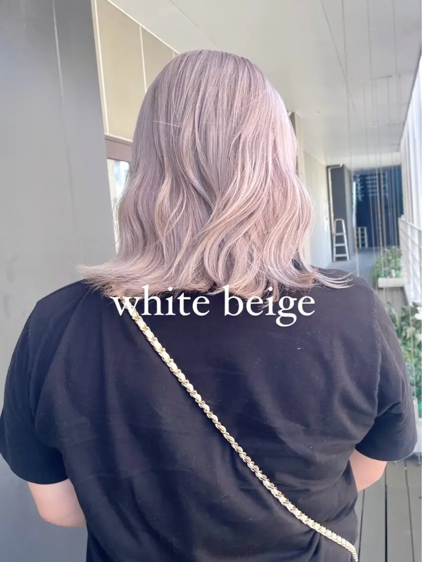 ミディアム カラー ヘアアレンジ 黒髪 ブリーチ ヘアカラー トリートメント 青髪特化🩵 ダブルカラーのヘアスタイル