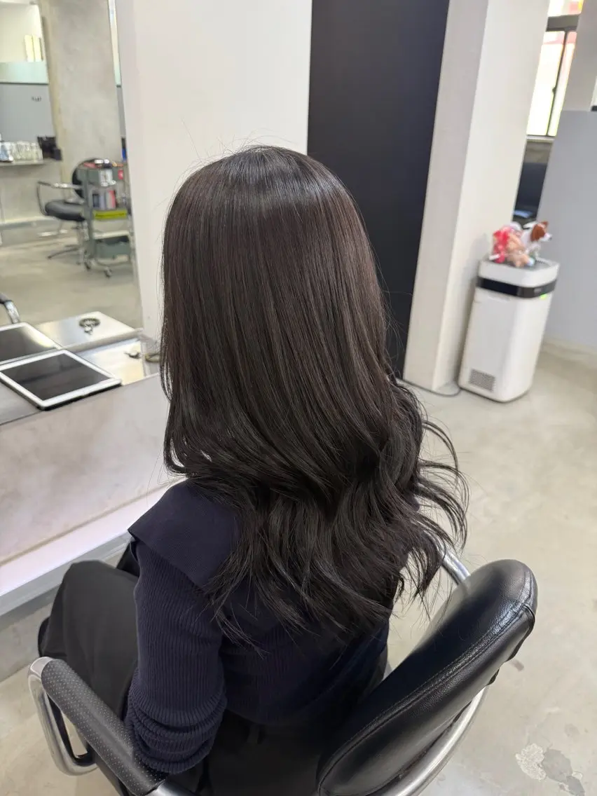カラー ブラウンカラー ヘアカラー ゆず 新丸子/  武蔵小杉のヘアスタイル