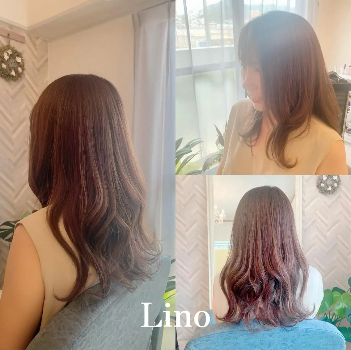ロング 戸川 浩子のヘアスタイル