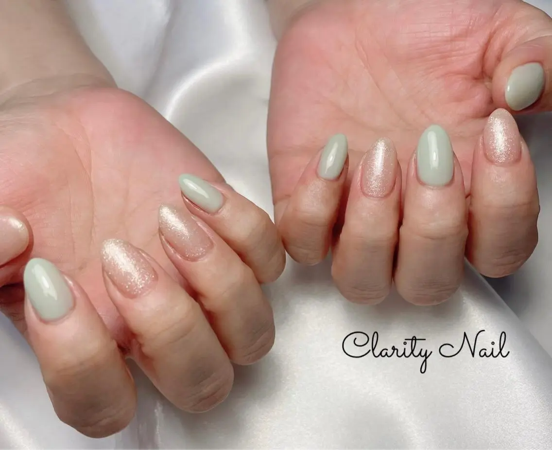 ネイル ワンカラーネイル ハンドネイル Clarity Nailのネイルデザイン