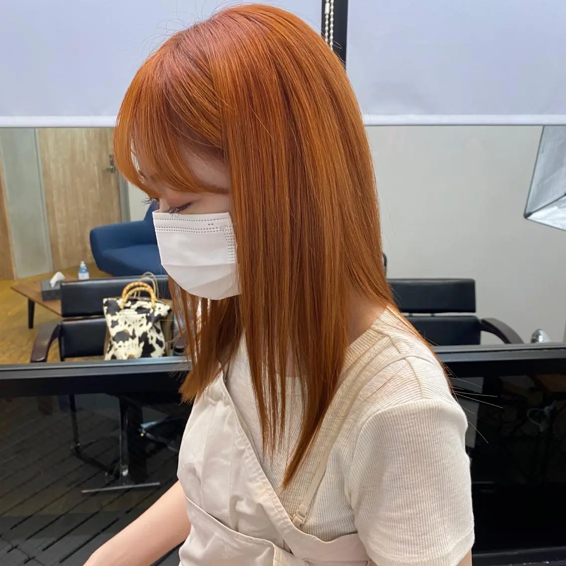 ミディアム カラー ヘアアレンジ Ameri/髪質改善 /韓国ヘア🇰🇷のヘアスタイル