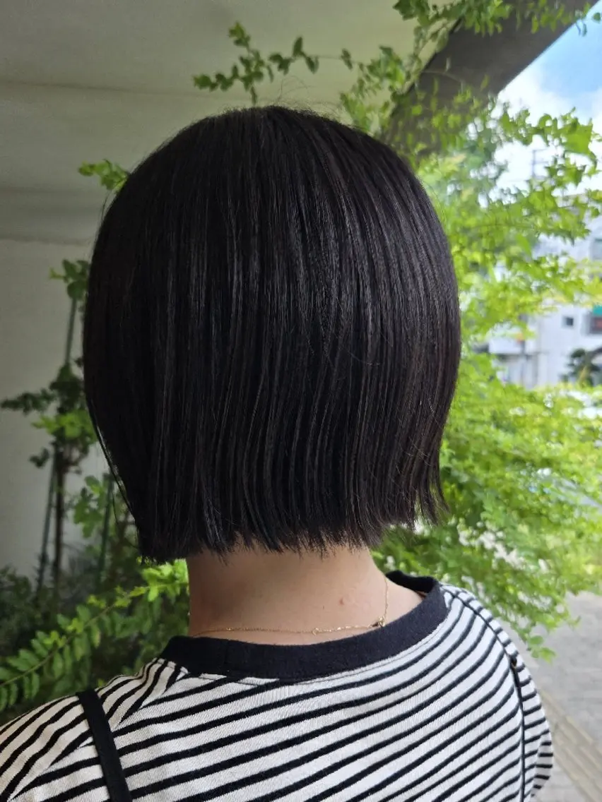 ショート カット ヘアカラー 韓国好き🇰🇷 美容師MIKUのヘアスタイル