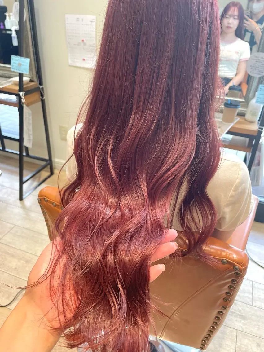 ロング 亀川蓮 Agu hairのヘアスタイル