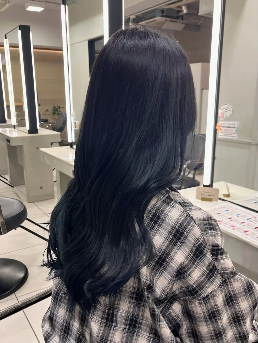 ロング ヘアカラー トリートメント 🎀透明感カラー🎀 稲垣至恩🎀のヘアスタイル