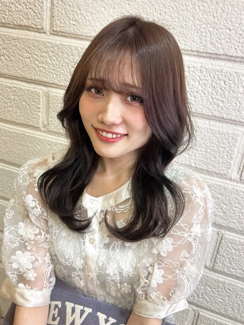【小顔バランスカット🎀】似合わせ小顔カット➕2STEPトリートメント ¥9500→¥6000の写真