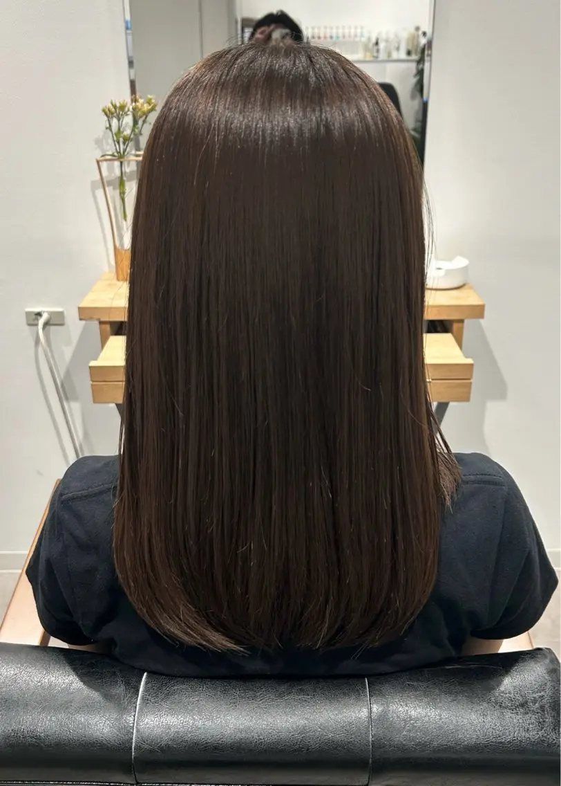 セミロング リベイルけんた モデル募集のヘアスタイル