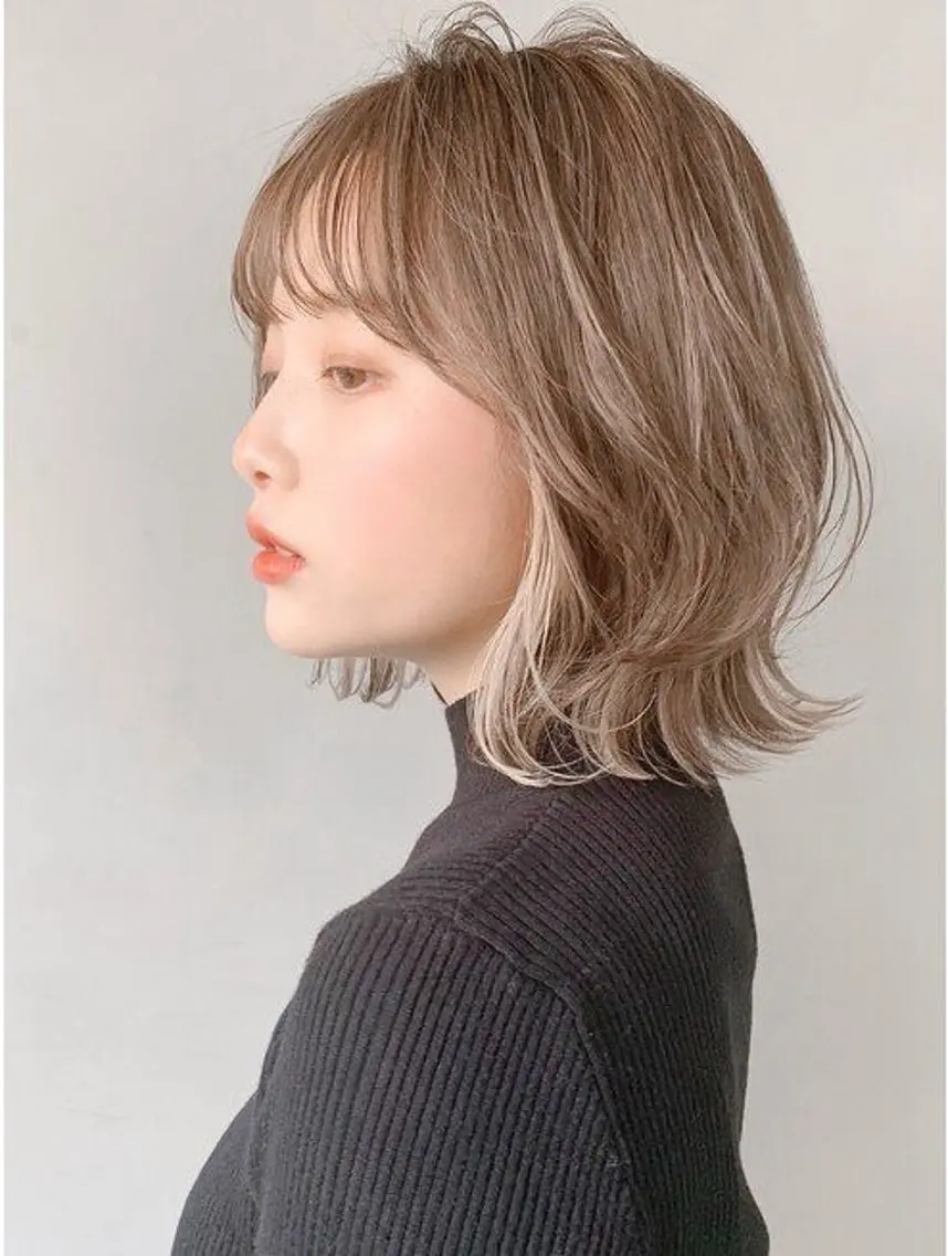【無料カットモデル🤎】『ミディアム〜ショート』までの長さ🌸ボブ・くびれヘア・レイヤーカット・骨格矯正小顔ショート⭕️の写真