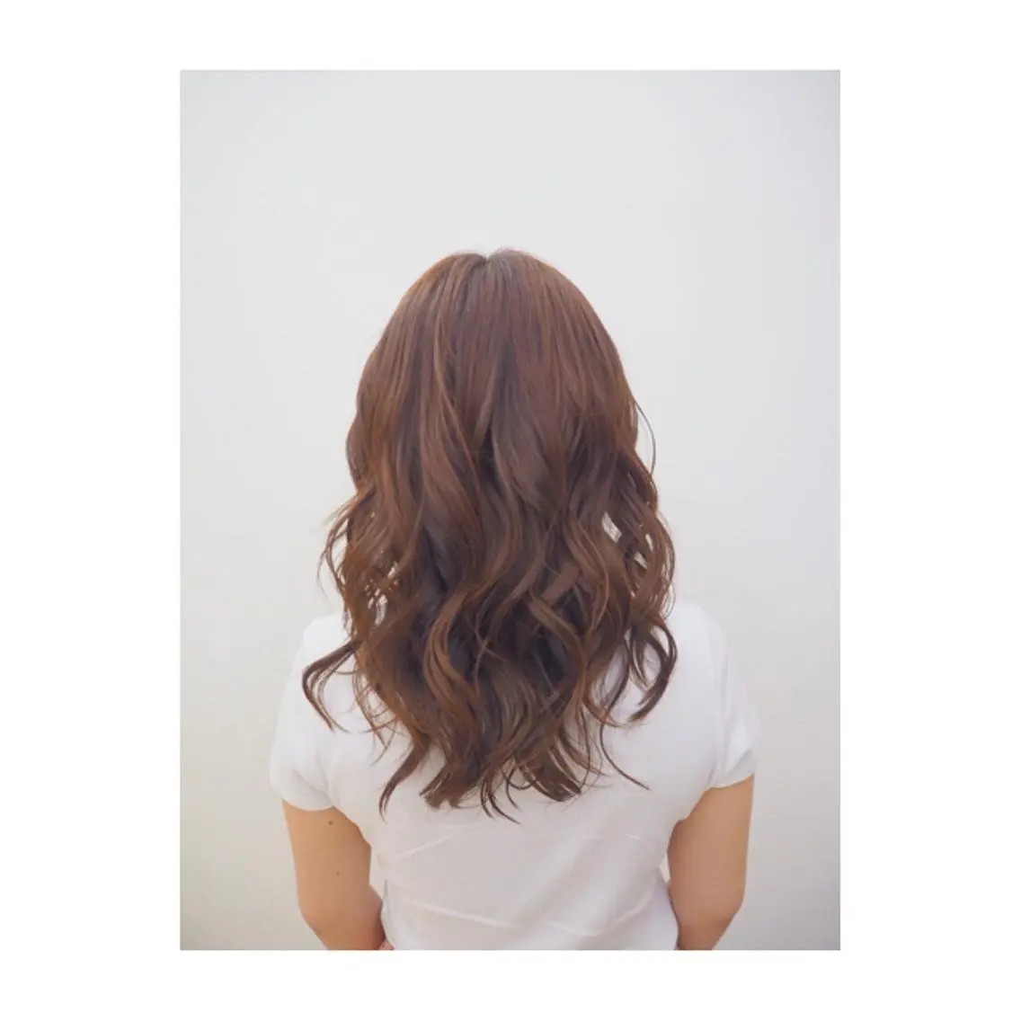 セミロング カラー 永岡 鉄平のヘアスタイル
