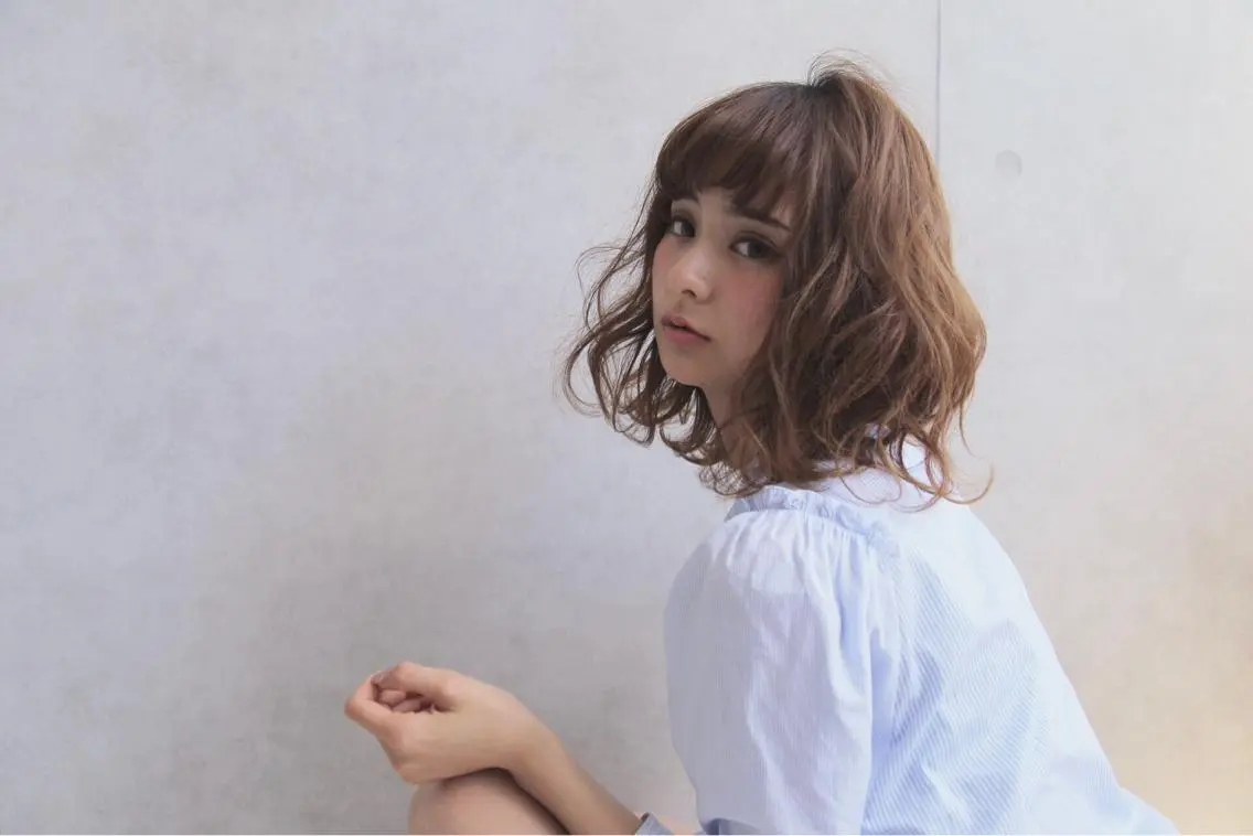 ミディアム ヘアカラー トリートメント 小澤大輔 YOLO hairのヘアスタイル