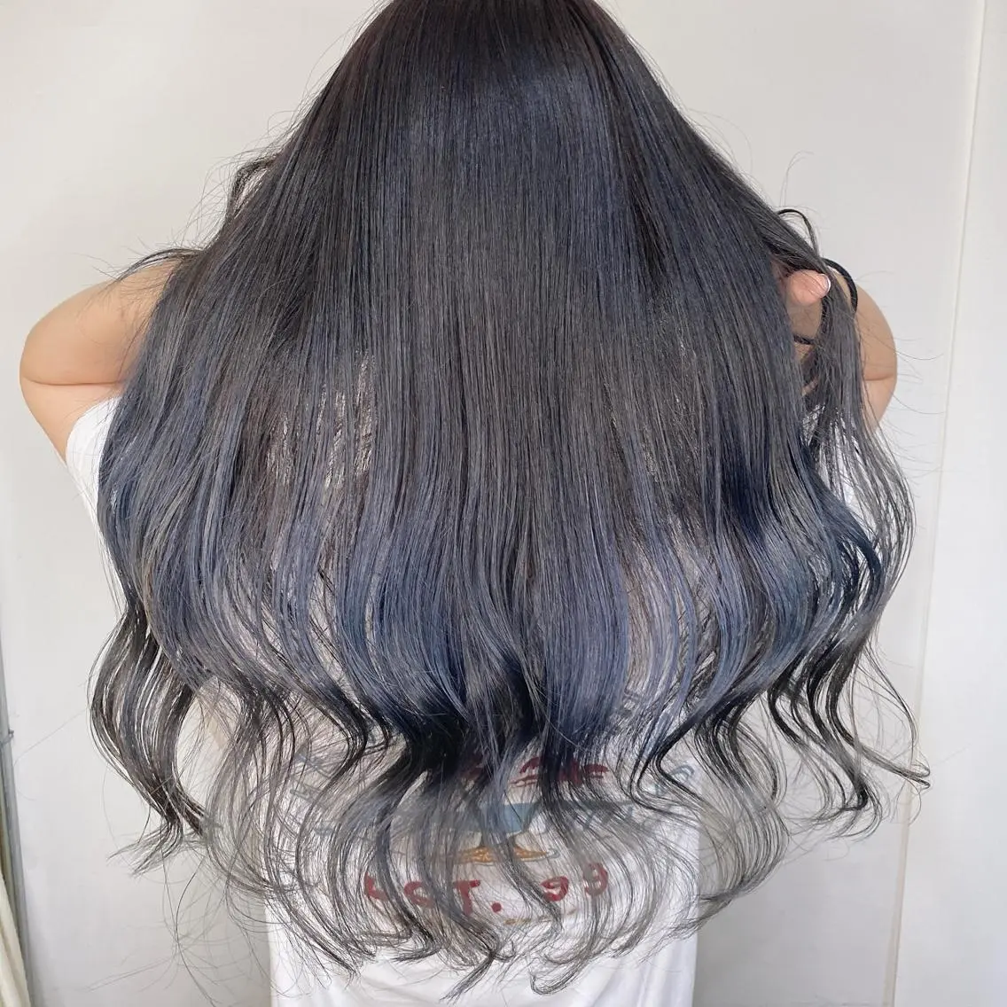 ロング 井尻 將太のヘアスタイル