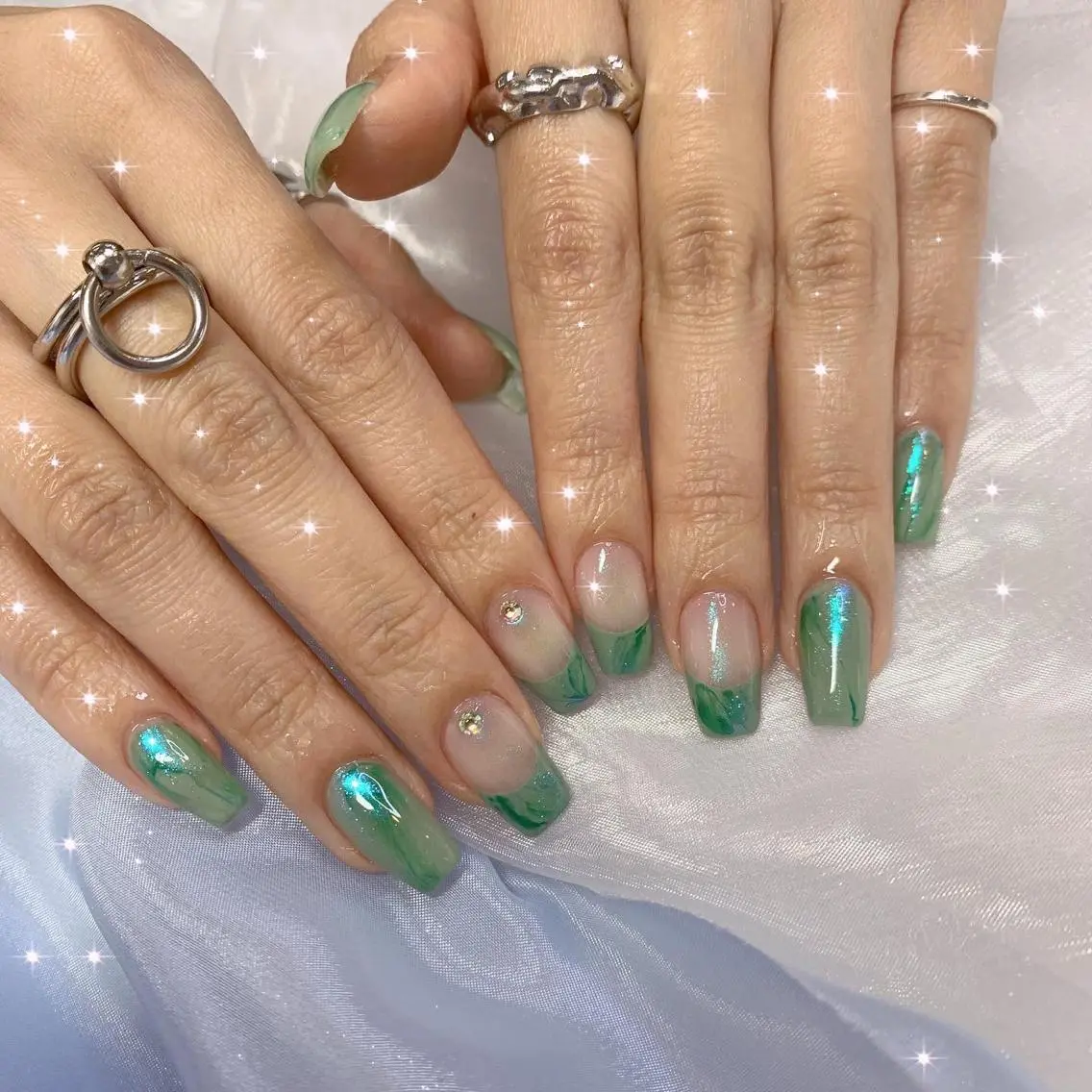 ネイル ハンドネイル La neige* yuki 🐩🌙のネイルデザイン