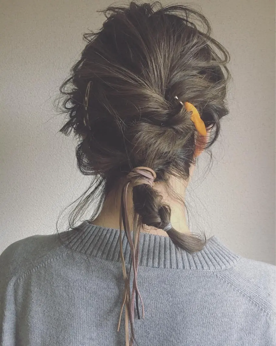 ヘアセットの写真
